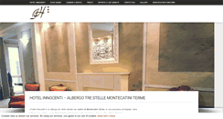 Desktop Screenshot of hotelinnocenti.com